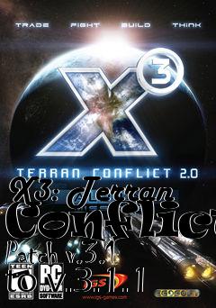 Box art for X3: Terran Conflict Patch v.3.1 to v.3.1.1