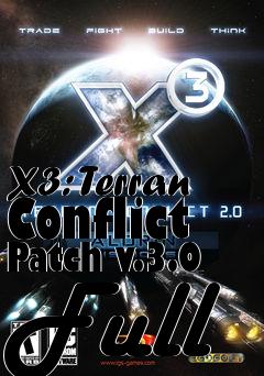 Box art for X3: Terran Conflict Patch v.3.0 Full
