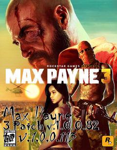 Box art for Max Payne 3 Patch v.1.0.0.82 to v.1.0.0.113