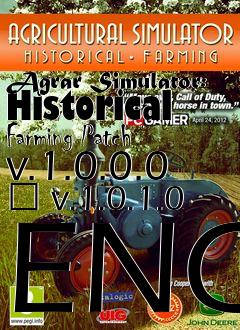Box art for Agrar Simulator: Historical Farming Patch v.1.0.0.0 � v.1.0.1.0 ENG