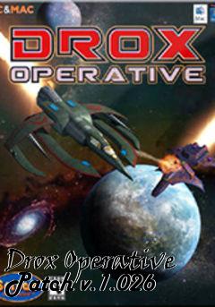 Box art for Drox Operative Patch v.1.026