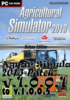 Box art for Agrar Simulator 2013 Patch v.1.0.0.1 to v.1.0.0.5
