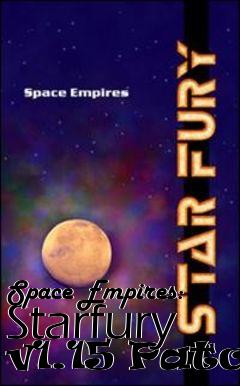 Box art for Space Empires: Starfury v1.15 Patch