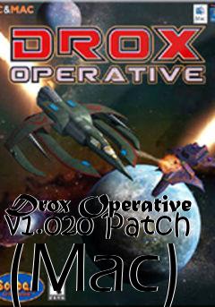 Box art for Drox Operative v1.020 Patch (Mac)