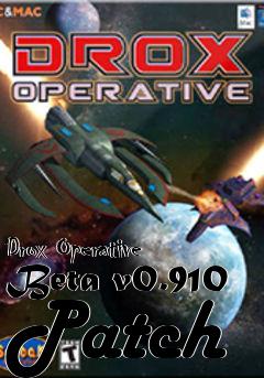 Box art for Drox Operative Beta v0.910 Patch