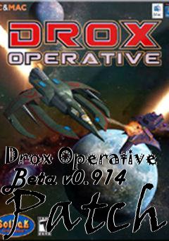 Box art for Drox Operative Beta v0.914 Patch