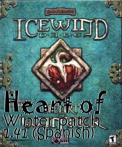 Box art for Heart of Winter patch 1.41 (Spanish)