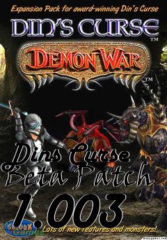 Box art for Dins Curse Beta Patch 1.003