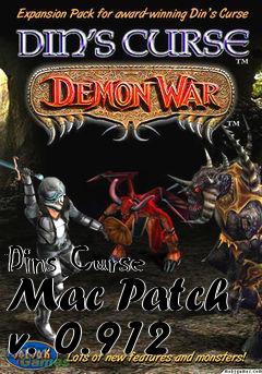 Box art for Dins Curse Mac Patch v. 0.912