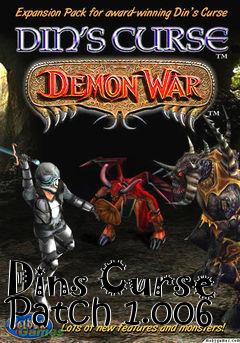 Box art for Dins Curse Patch 1.006