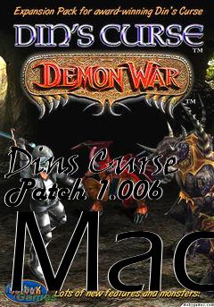 Box art for Dins Curse Patch 1.006 Mac