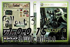 Box art for Fallout 3 v1.0.0.15 Patch (Italian)