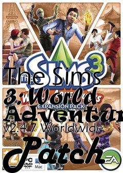 Box art for The Sims 3: World Adventures v2.4.7 Worldwide Patch