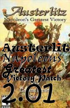 Box art for Austerlitz: Napoleons Greatest Victory Patch 2.01