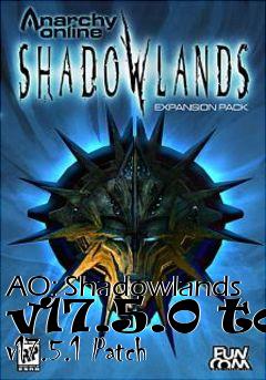 Box art for AO: Shadowlands v17.5.0 to v17.5.1 Patch