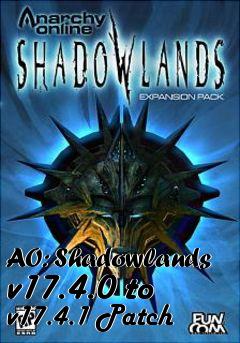 Box art for AO: Shadowlands v17.4.0 to v17.4.1 Patch