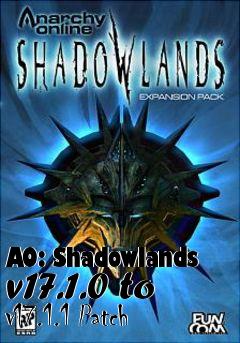 Box art for AO: Shadowlands v17.1.0 to v17.1.1 Patch