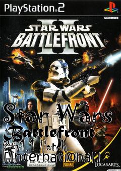 Box art for Star Wars Battlefront 2-v1.1 Patch [International]