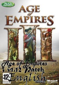 Box art for Age of Empires 3 v1.12 Patch - English