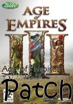 Box art for Age of Empires 3 v1.11 Czech Patch