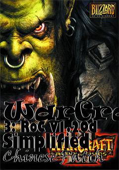 Box art for WarCraft 3: RoC v1.20d Simplified Chinese Patch