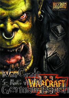 Box art for WarCraft 3: RoC v1.20d German Patch