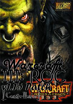 Box art for Warcraft III: ROC v1.15 Patch [Castellano]