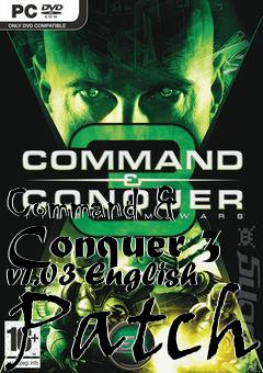 Box art for Command & Conquer 3 v1.03 English Patch