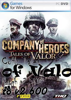Box art for CoH: Tales of Valor Patch v2.502 to v2.600