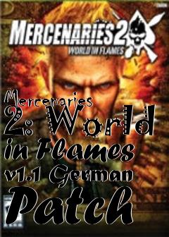 Box art for Mercenaries 2: World in Flames v1.1 German Patch