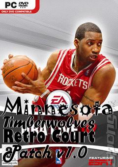 Box art for Minnesota Timberwolves Retro Court Patch v1.0