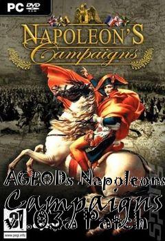 Box art for AGEODs Napoleons Campaigns v1.03a Patch