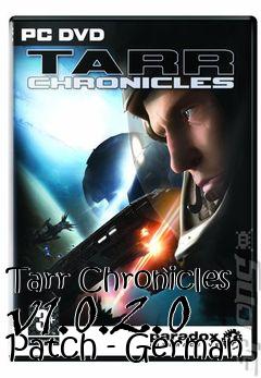 Box art for Tarr Chronicles v1.0.2.0 Patch - German