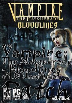 Vampire: The M*squerade - Bloodlines (+Unofficial Patch 10.9