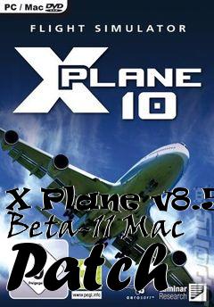 Box art for X Plane v8.50 Beta-11 Mac Patch