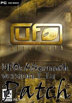 Box art for UFO: Aftermath version 1.1a Patch