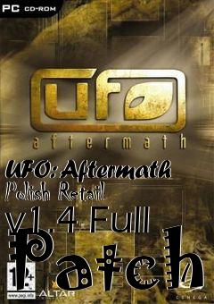 Box art for UFO: Aftermath Polish Retail v1.4 Full Patch