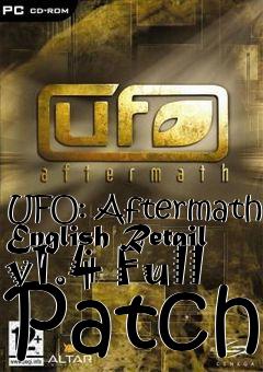 Box art for UFO: Aftermath English Retail v1.4 Full Patch