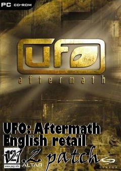 Box art for UFO: Aftermath English retail v1.2 patch