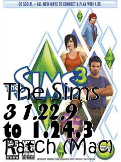 Box art for The Sims 3 1.22.9 to 1.24.3 Patch (Mac)