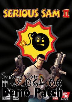 Box art for Serious Sam II v2.064.00 Demo Patch