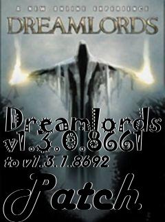 Box art for Dreamlords v1.3.0.8661 to v1.3.1.8692 Patch