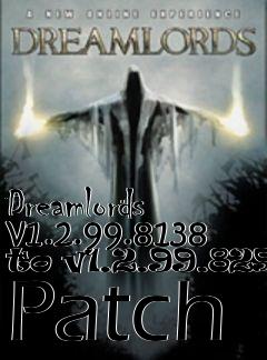 Box art for Dreamlords v1.2.99.8138 to v1.2.99.8295 Patch