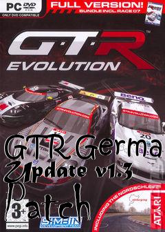 Box art for GTR German Update v1.3 Patch