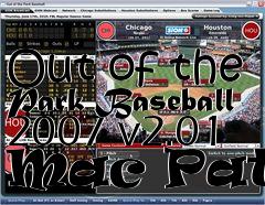 Box art for Out of the Park Baseball 2007 v2.01 Mac Patch