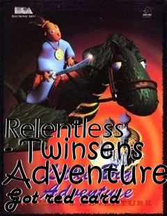 Box art for Relentless - Twinsens Adventure