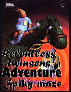 Box art for Relentless - Twinsens Adventure