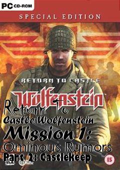 Box art for Return To Castle Wolfenstein