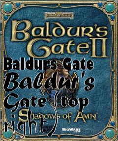 Box art for Baldurs Gate