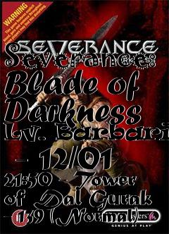 Box art for Severance: Blade of Darkness